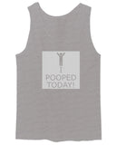 Hilarious Funny T Shirts I Pooped Today men's Tank Top