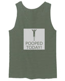 Hilarious Funny T Shirts I Pooped Today men's Tank Top