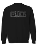 VICES AND VIRTUESS Funny Fuck You Fonts Sarcastic Hilarious tee men's Crewneck Sweatshirt