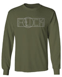 VICES AND VIRTUESS Funny Fuck You Fonts Sarcastic Hilarious tee mens Long sleeve t shirt