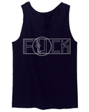 VICES AND VIRTUESS Funny Fuck You Fonts Sarcastic Hilarious tee men's Tank Top