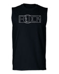 VICES AND VIRTUESS Funny Fuck You Fonts Sarcastic Hilarious tee men Muscle Tank Top sleeveless t shirt