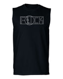 VICES AND VIRTUESS Funny Fuck You Fonts Sarcastic Hilarious tee men Muscle Tank Top sleeveless t shirt