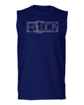 VICES AND VIRTUESS Funny Fuck You Fonts Sarcastic Hilarious tee men Muscle Tank Top sleeveless t shirt