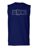 VICES AND VIRTUESS Funny Fuck You Fonts Sarcastic Hilarious tee men Muscle Tank Top sleeveless t shirt