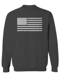 Vintage USA United States of America American Proud Flag men's Crewneck Sweatshirt