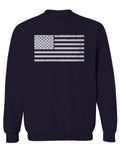 Vintage USA United States of America American Proud Flag men's Crewneck Sweatshirt