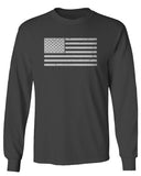 Vintage USA United States of America American Proud Flag mens Long sleeve t shirt