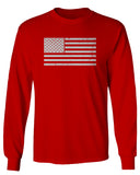 Vintage USA United States of America American Proud Flag mens Long sleeve t shirt