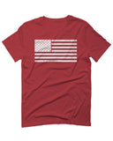 Vintage USA United States of America American Proud Flag For men T Shirt