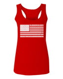 Vintage USA United States of America American Proud Flag  women's Tank Top sleeveless Racerback