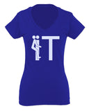 VICES AND VIRTUESS The Best Cool Hilarious Fuck it Funny Offensive Graphic For Women V neck fitted T Shirt