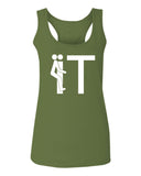 VICES AND VIRTUESS The Best Cool Hilarious Fuck it Funny Offensive Graphic  women's Tank Top sleeveless Racerback