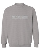 VICES AND VIRTUESS Hilarious Funny Offensive Graphic Sex Cure Cancer men's Crewneck Sweatshirt