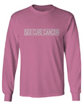 VICES AND VIRTUESS Hilarious Funny Offensive Graphic Sex Cure Cancer mens Long sleeve t shirt