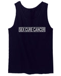 VICES AND VIRTUESS Hilarious Funny Offensive Graphic Sex Cure Cancer men's Tank Top