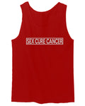 VICES AND VIRTUESS Hilarious Funny Offensive Graphic Sex Cure Cancer men's Tank Top