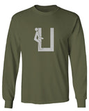 VICES AND VIRTUESS Hilarious Fuck U You Funny Offensive Graphic mens Long sleeve t shirt