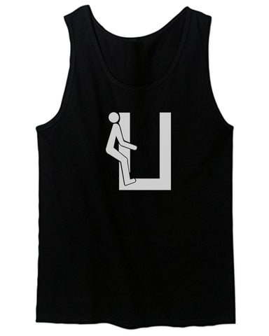 VICES AND VIRTUESS Hilarious Fuck U You Funny Offensive Graphic men's Tank Top