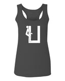VICES AND VIRTUESS Hilarious Fuck U You Funny Offensive Graphic  women's Tank Top sleeveless Racerback