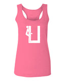 VICES AND VIRTUESS Hilarious Fuck U You Funny Offensive Graphic  women's Tank Top sleeveless Racerback