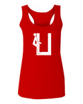 VICES AND VIRTUESS Hilarious Fuck U You Funny Offensive Graphic  women's Tank Top sleeveless Racerback