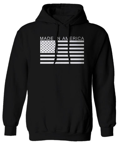Patriotic American Proud Made in USA United States America Flag Sweatshirt Hoodie
