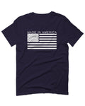 Patriotic American Proud Made in USA United States America Flag For men T Shirt