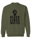 Black Lives Matter Liberal Progressive Protest Nevertheless Resist men's Crewneck Sweatshirt