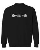 VICES AND VIRTUESS crosfit Feeling Workout Make me Happy Gym Fitness men's Crewneck Sweatshirt