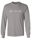 VICES AND VIRTUESS crosfit Feeling Workout Make me Happy Gym Fitness mens Long sleeve t shirt