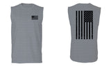 Vintage American Flag United States of America Military Army Marine Navy men Muscle Tank Top t shirt