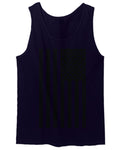 Distressed American USA United States of America Military Marine us Navy Army Big Flag men's Tank Top