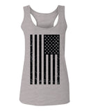 Distressed American USA United States of America Military Marine us Navy Army Big Flag  women's Tank Top sleeveless Racerback