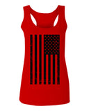 Distressed American USA United States of America Military Marine us Navy Army Big Flag  women's Tank Top sleeveless Racerback