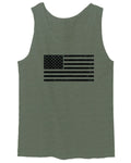 United States of America Vintage Flag USA American Marine Corp Force USMC USAF men's Tank Top