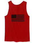 United States of America Vintage Flag USA American Marine Corp Force USMC USAF men's Tank Top