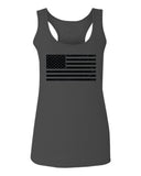 United States of America Vintage Flag USA American Marine Corp Force USMC USAF  women's Tank Top sleeveless Racerback