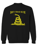 American Don't Tread ON ME Military Combat Logo Seal United State America men's Crewneck Sweatshirt