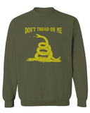 American Don't Tread ON ME Military Combat Logo Seal United State America men's Crewneck Sweatshirt