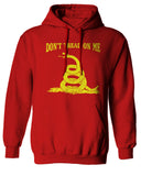 American Don't Tread ON ME Military Combat Logo Seal United State America Sweatshirt Hoodie