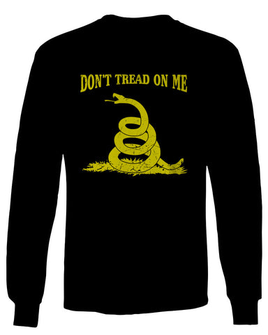 American Don't Tread ON ME Military Combat Logo Seal United State America mens Long sleeve t shirt