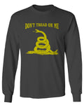American Don't Tread ON ME Military Combat Logo Seal United State America mens Long sleeve t shirt