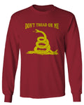 American Don't Tread ON ME Military Combat Logo Seal United State America mens Long sleeve t shirt