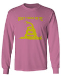 American Don't Tread ON ME Military Combat Logo Seal United State America mens Long sleeve t shirt