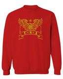 USA Military Eagle American Proud United States of America U.S. men's Crewneck Sweatshirt