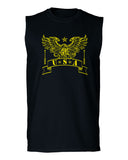 USA Military Eagle American Proud United States of America U.S. men Muscle Tank Top sleeveless t shirt