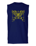 USA Military Eagle American Proud United States of America U.S. men Muscle Tank Top sleeveless t shirt