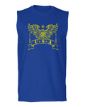 USA Military Eagle American Proud United States of America U.S. men Muscle Tank Top sleeveless t shirt