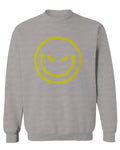 VICES AND VIRTUESS Funny Cool Graphic Evil Smile Workout trainig Gym Fitness men's Crewneck Sweatshirt